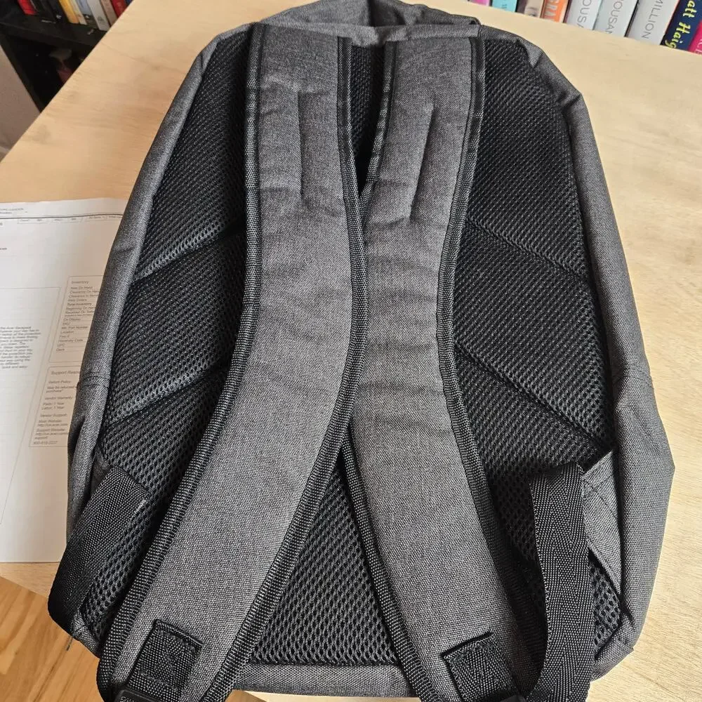 NWOT Acer laptop Backpack - Gray